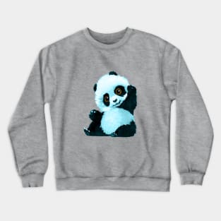 Baby Blue Panda Crewneck Sweatshirt